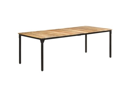 vidaXL Jídelní stůl 220 x 100 x 76 cm hrubé mangovníkové dřevo