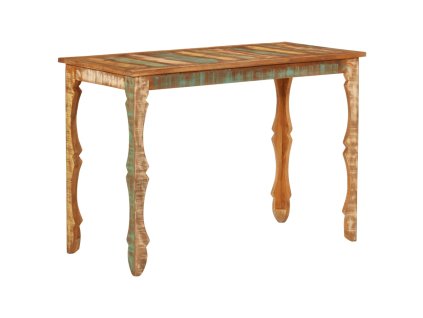 vidaXL Jídelní stůl 110 x 52 x 76 cm masivní recyklované dřevo