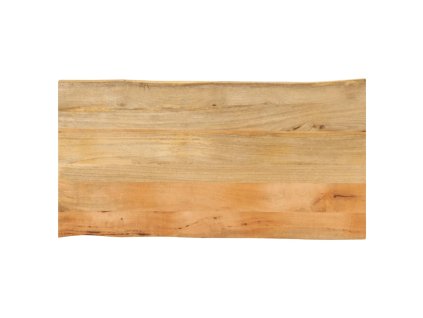 vidaXL Stolní deska 110 x 60 x 2,5 cm živá hrana mangovníkové dřevo