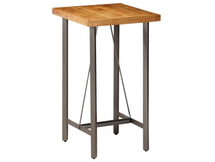 vidaXL Barový stůl masivní recyklované dřevo 60 x 60 x 107 cm