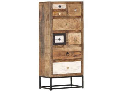 vidaXL Komoda se zásuvkami 45 x 30 x 105 cm masivní recyklované dřevo