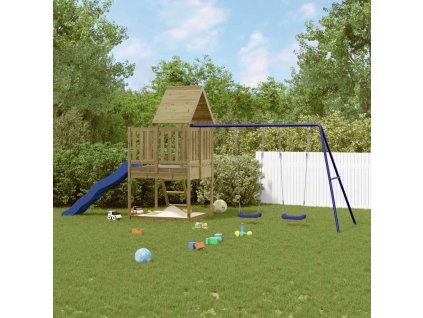 vidaXL Dětské hřiště na zahradu impregnované borové dřevo