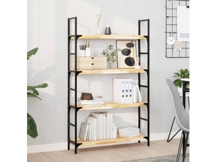 vidaXL Plovoucí police 2 ks 80 x 20 x 4 cm neošetřené akáciové dřevo