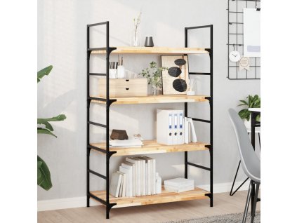 vidaXL Plovoucí police 100 x 40 x 4 cm neošetřené akáciové dřevo