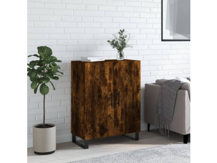 vidaXL Příborník kouřový dub 69,5 x 34 x 90 cm kompozitní dřevo