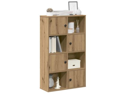 vidaXL Knihovna dub artisan 60x24x101,5 cm kompozitní dřevo