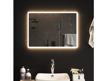 vidaXL Koupelnové zrcadlo s LED osvětlením 50x70 cm