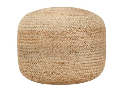 vidaXL Ručně vyrobený sedací puf 45 x 30 cm juta