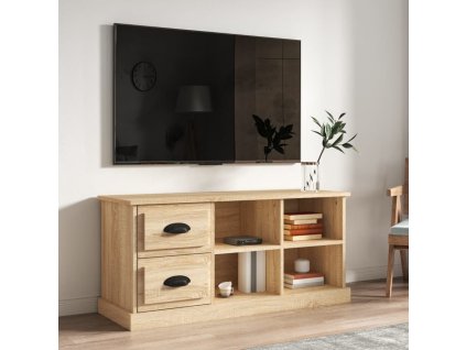 vidaXL TV skříňka dub sonoma 102 x 35,5 x 47,5 cm kompozitní dřevo