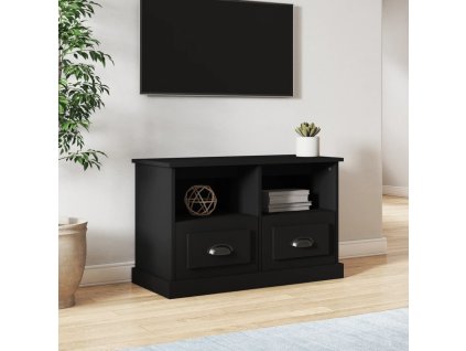 vidaXL TV skříňka černá 80 x 35 x 50 cm kompozitní dřevo