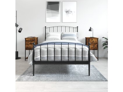 vidaXL Noční stolky 2 ks kouřový dub 32 x 42 x 70 cm kompozitní dřevo