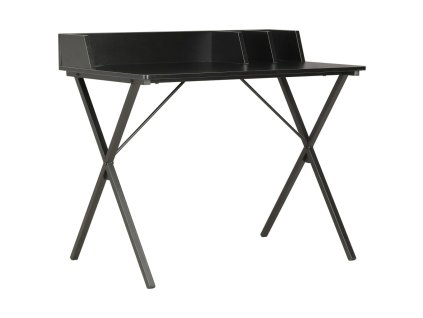 vidaXL Psací stůl černý 80 x 50 x 84 cm