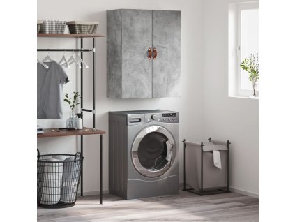 vidaXL Nástěnná skříňka betonově šedá 69,5 x 34 x 90 cm