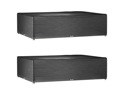 vidaXL Plachty na zahradní nábytek 2 ks 16 oček 300x200x75 cm obdélník