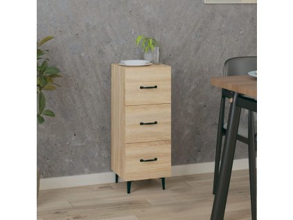 vidaXL Příborník dub sonoma 34,5 x 34 x 90 cm kompozitní dřevo