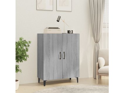 vidaXL Příborník šedý sonoma 70 x 34 x 90 cm kompozitní dřevo