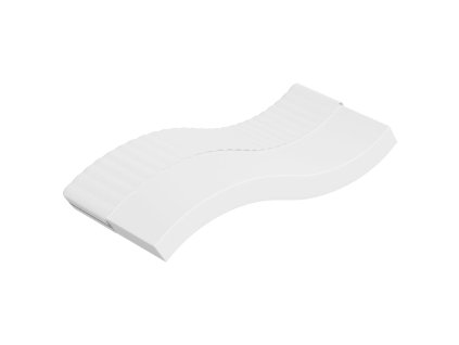 vidaXL Pěnová matrace středně měkká 90 x 200 cm