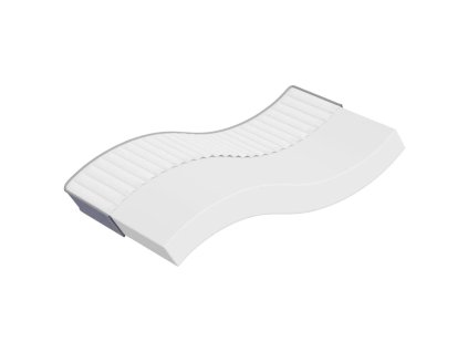 vidaXL Pěnová matrace středně měkká 90 x 200 cm