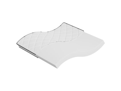 vidaXL Pěnová matrace středně měkká 200 x 200 cm