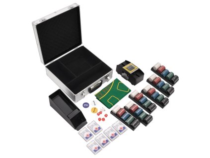 vidaXL Sada žetonů na poker 600 ks 4 g