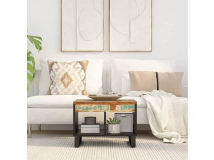 vidaXL Konferenční stolek 55 x 50 x 40 cm masivní recyklované dřevo