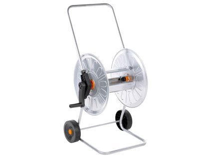 vidaXL Vozík s hadicovým navijákem pro 80 m 1/2" nebo 50 m 3/4" ocel