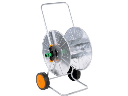vidaXL Vozík s hadicovým navijákem pro 110 m 1/2" nebo 80 m 3/4" ocel