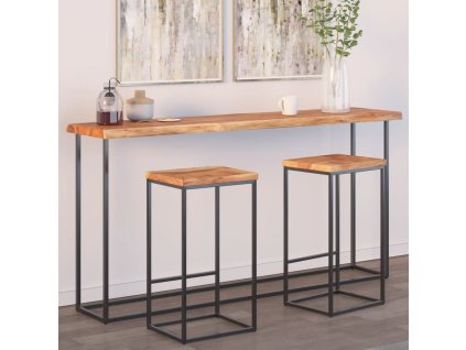 vidaXL Stolní deska 160x40x2,5 cm obdélník masivní akácie živá hrana