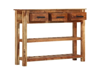 vidaXL Příborník se 3 zásuvkami 110x30x80 cm masivní dřevo