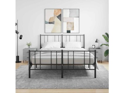 vidaXL Noční stolky 2 ks betonově šedé 40x35x47,5 cm kompozitní dřevo