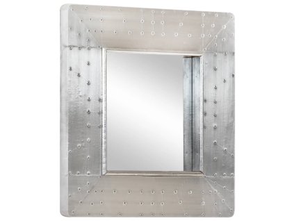 vidaXL Zrcadlo s kovovým rámem Aviator 50 x 50 cm kov