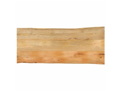 vidaXL Stolní deska 140 x 60 x 2,5 cm živá hrana mangovníkové dřevo