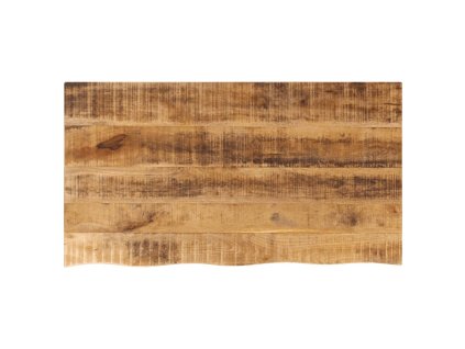 vidaXL Stolní deska 120x60x3,8 cm živá hrana hrubé mangovníkové dřevo