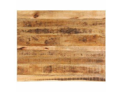 vidaXL Stolní deska 110x80x3,8 cm živá hrana hrubé mangovníkové dřevo