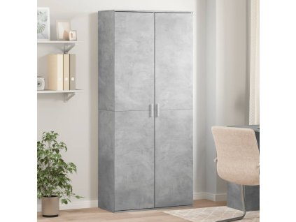 vidaXL Skříň highboard betonově šedá 80 x 35 x 180 cm kompozitní dřevo