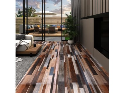 vidaXL Samolepící podlahová krytina PVC 5,21 m² 2 mm vícebarevné