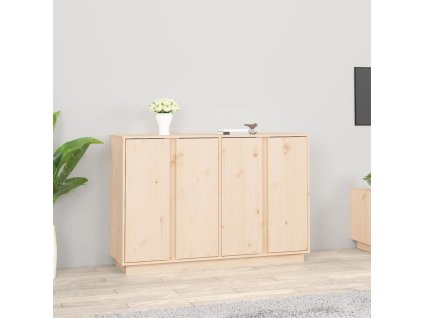 vidaXL Příborník 120x35x80 cm masivní borové dřevo