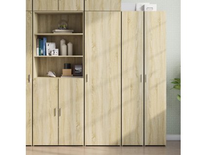 vidaXL Skříň highboard dub sonoma 50 x 42,5 x 185 cm kompozitní dřevo