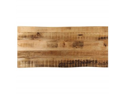 vidaXL Stolní deska živá hrana 100x40x3,8 cm masivní hrubý mangovník