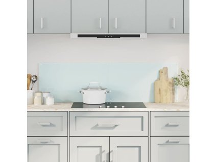 vidaXL Kuchyňské panely 2 ks bílé 70 x 60 cm tvrzené sklo