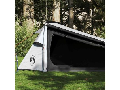 vidaXL Kempingový stan tunel pro 2 osoby bílý zatemňovací nepromokavý