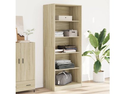 vidaXL Šatní skříň dub sonoma 80 x 50 x 200 cm kompozitní dřevo