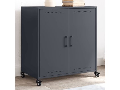 vidaXL Příborník antracitový 68x39x72 cm ocel