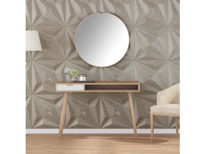 vidaXL Nástěnné panely 24 ks betonové 50 x 50 cm XPS 6 m² hvězda