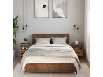 vidaXL Noční stolky 2 ks old wood 34 x 36 x 50 cm kompozitní dřevo