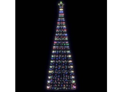 vidaXL LED vánoční stromek 550 barevných LED diod 304 cm