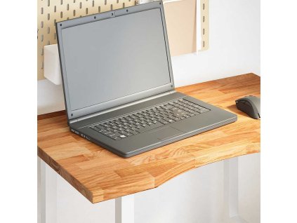 vidaXL Stolní deska světle hnědá 80x60x2,5 cm dub obdélníkový