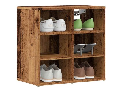 vidaXL Botníky 2 ks starého dřeva 52x30x50 cm