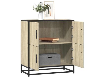 vidaXL Příborník dub sonoma 68x35x76 cm kompozitní dřevo