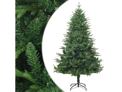 vidaXL Umělý vánoční stromek zelený 210 cm PVC a PE